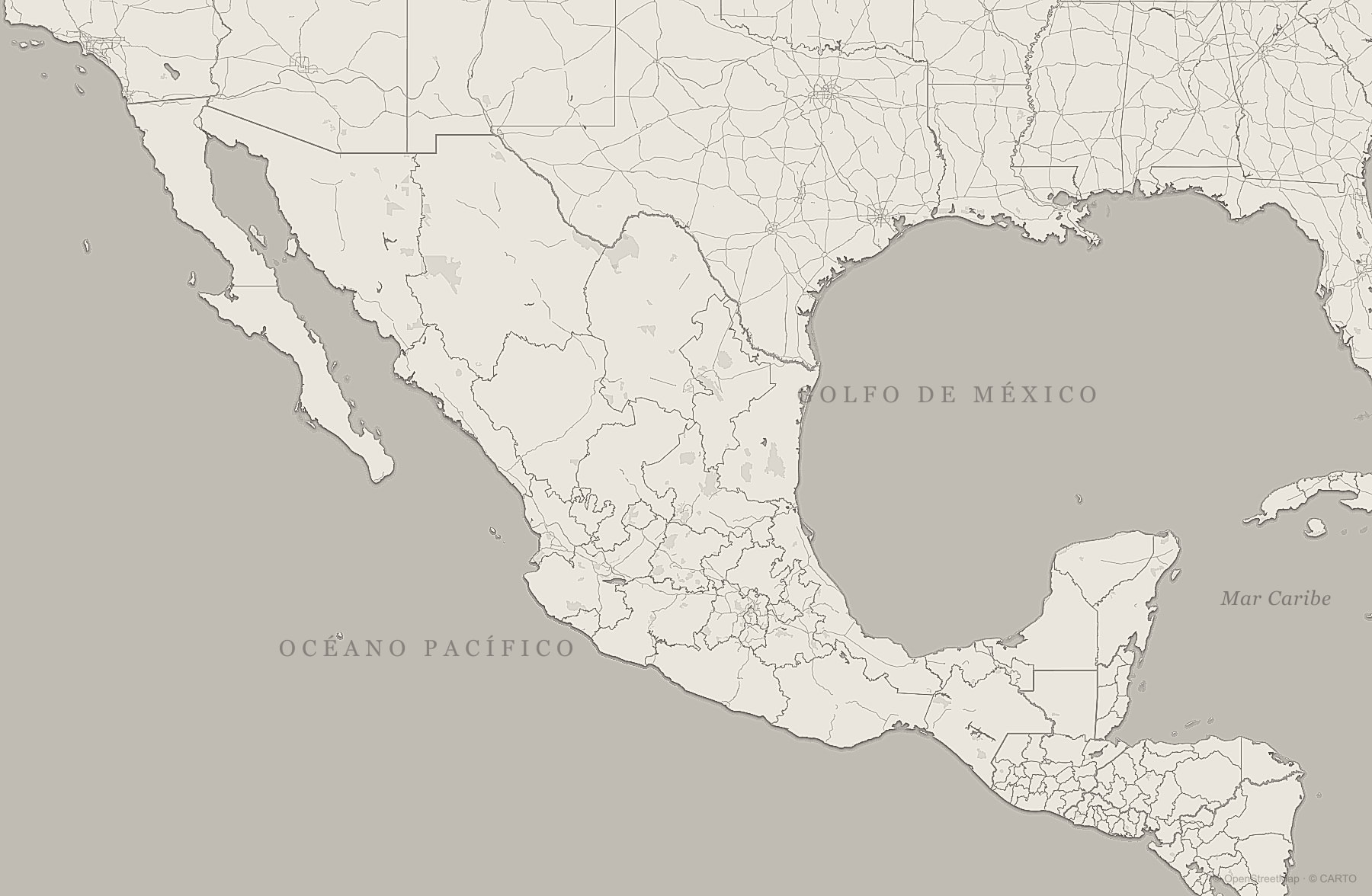 Mapa editorial de México con las ciudades donde opera MDP