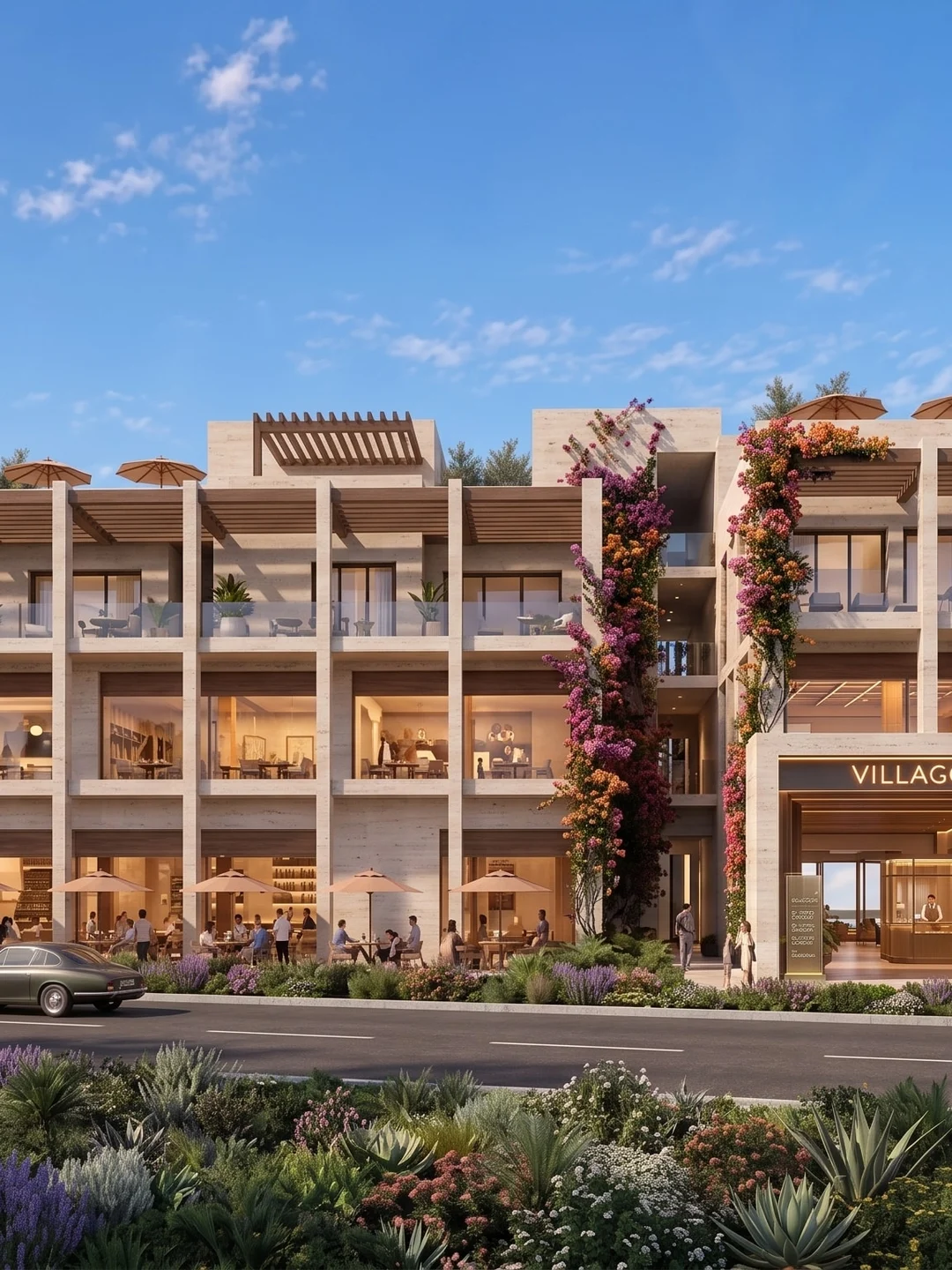 Villaggio I acceso