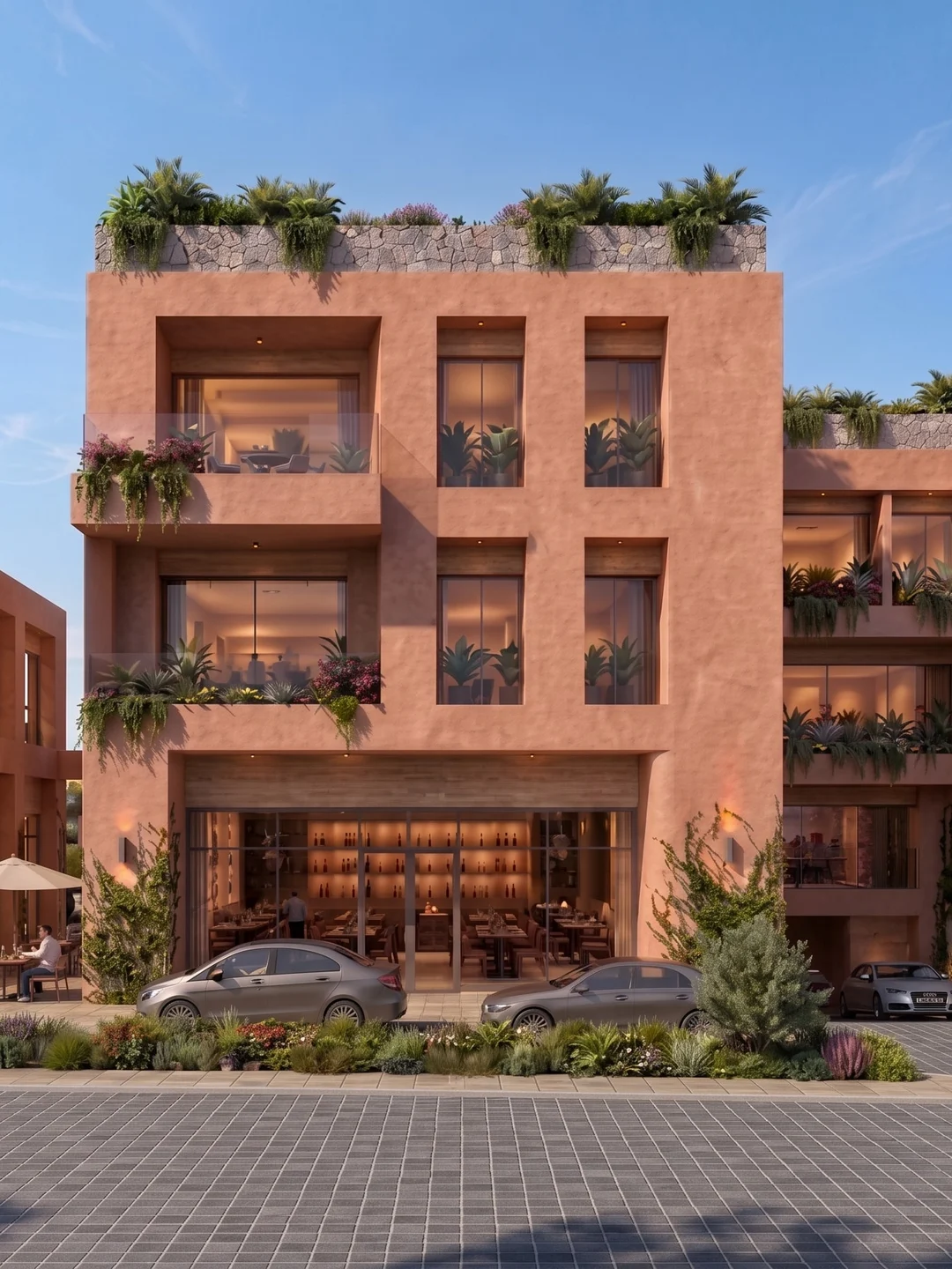 Villaggio II acceso