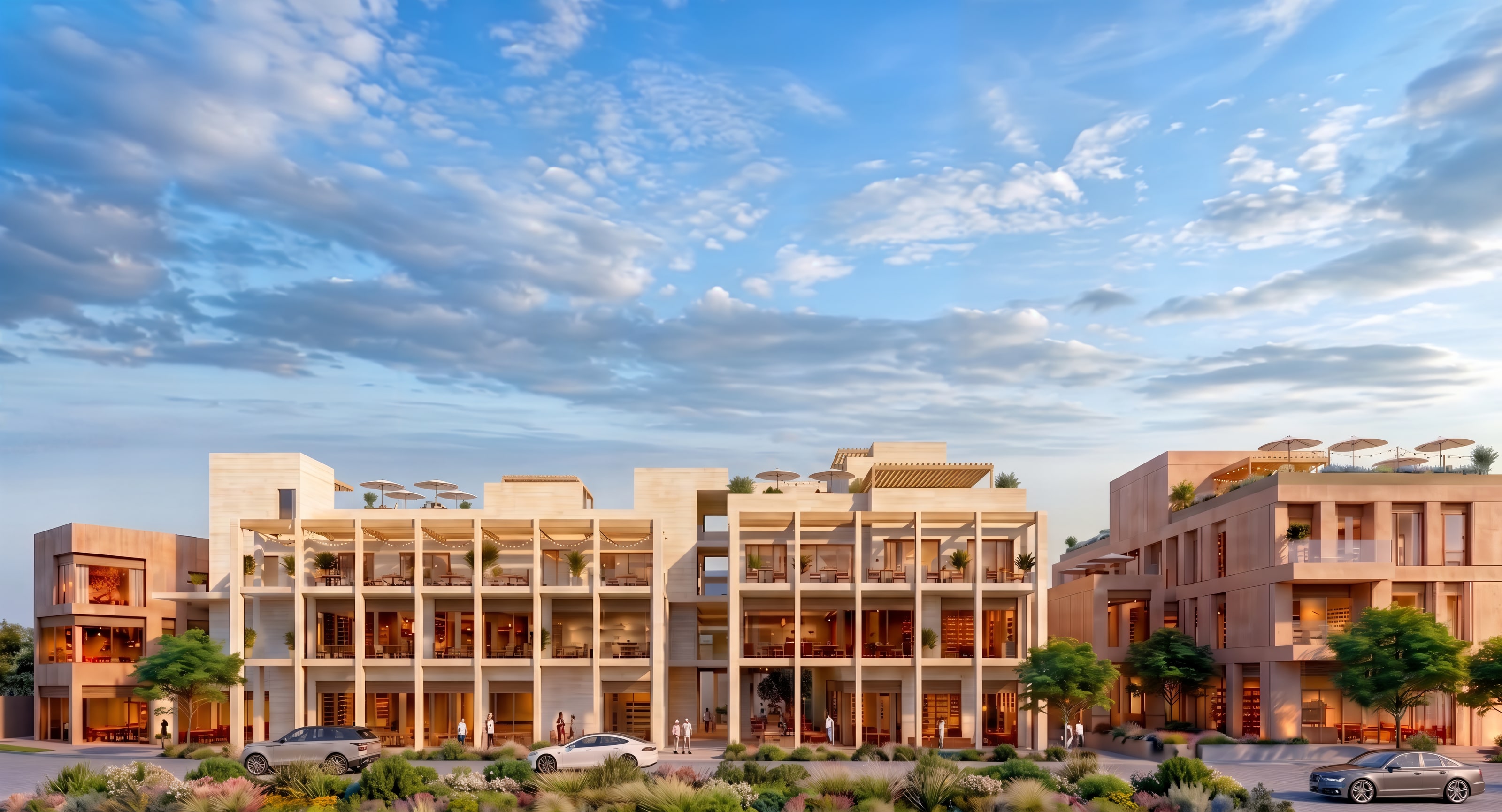 Villaggio conjunto frontal